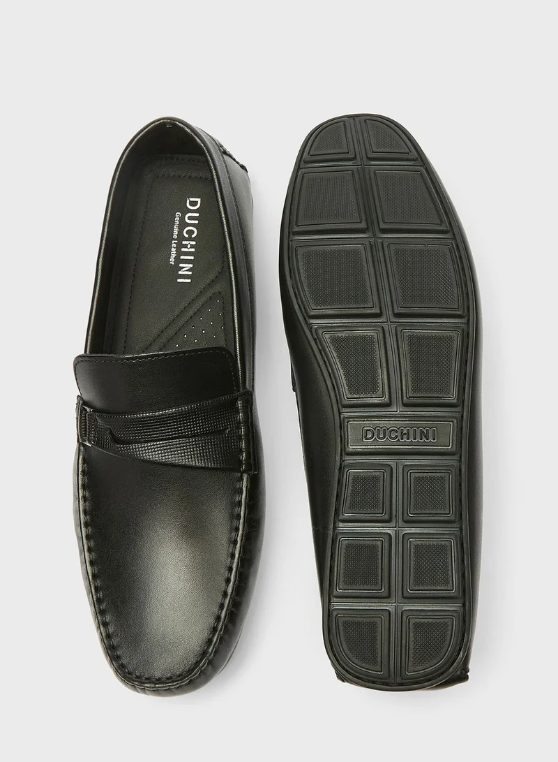 DUCHINI Casual Slip Ons Loafers