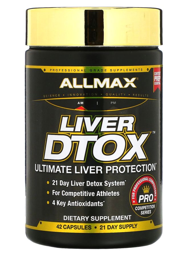 Allmax Liver DTox™ Ultimate Liver Protection 42 Capsules