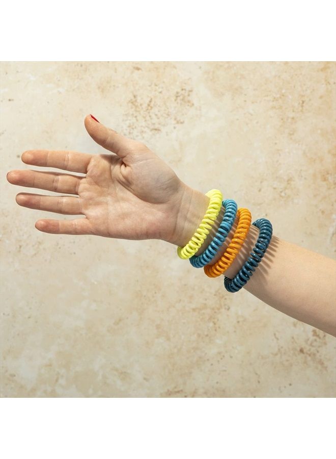 Cliganic 10 Pack Mosquito Repellent Bracelets, DEET-Free Bands, Individually Wrapped (Packaging May Vary)  - Image 4
