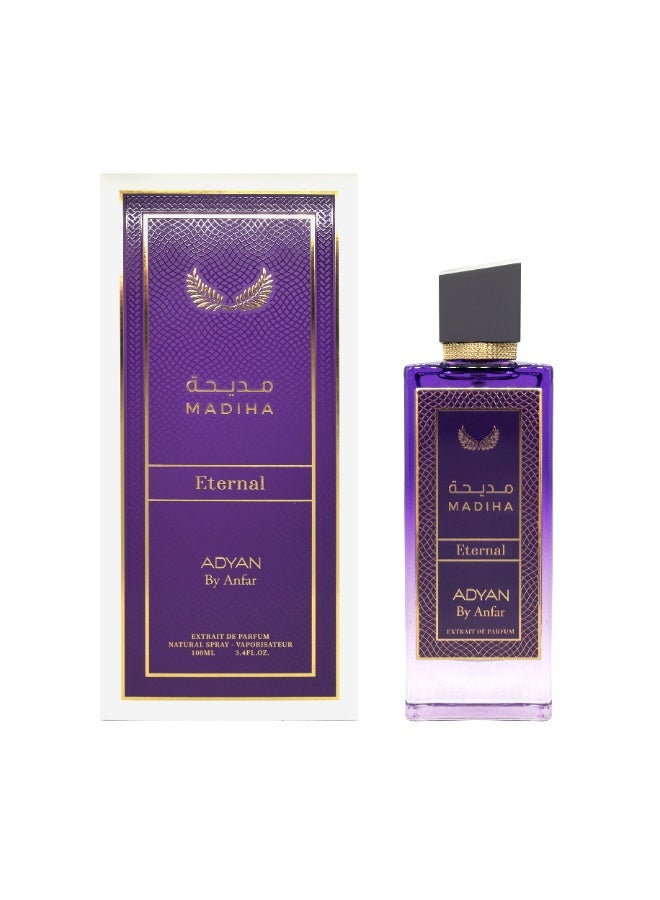 Adyan Madiha Eternal 100ml EDP – Eau de Parfum for Men & Women | Long Lasting Oriental & Floral Perfume | Luxury Arabian Fragrance - Image 2
