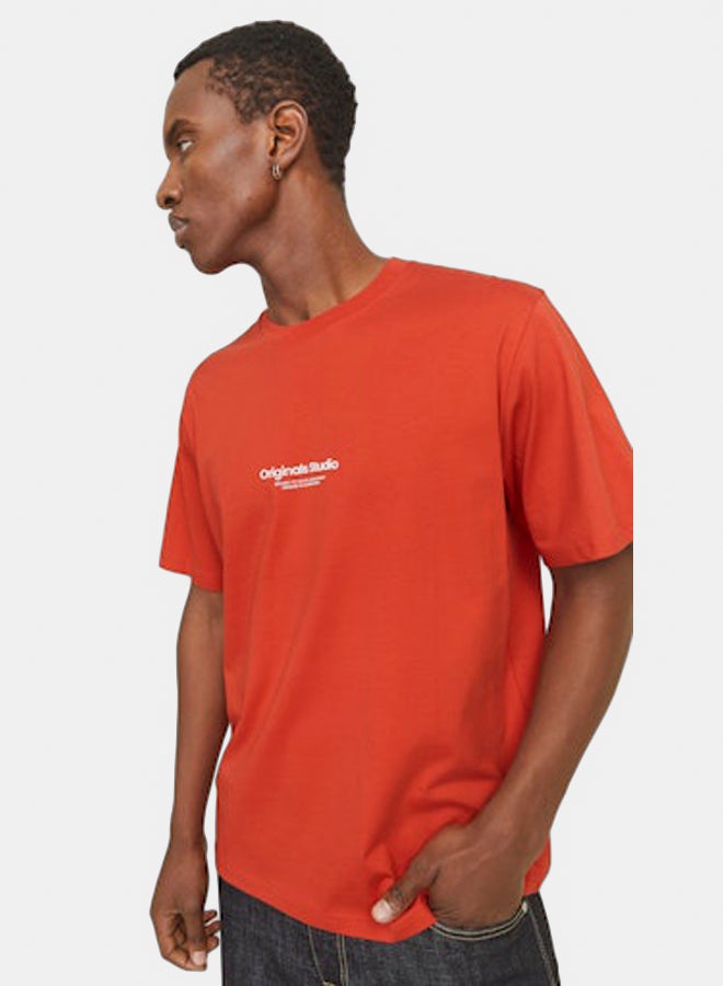 JACK & JONES JACK & JONES Mens Vesterbro Crew Neck Tee  - Image 4