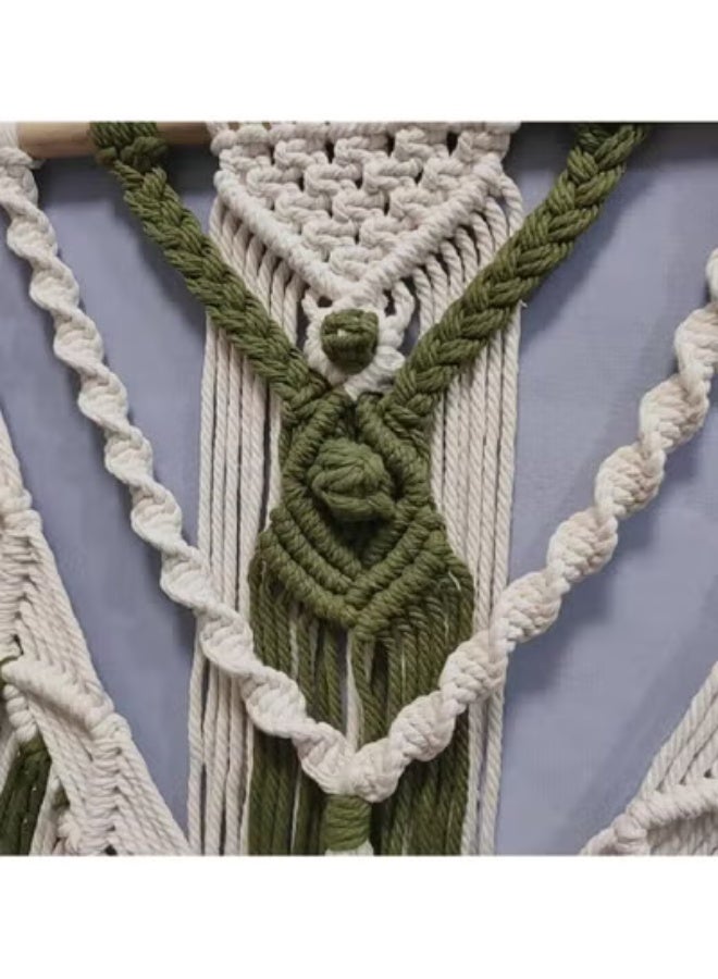 Beauenty 55*75cm Hot Macrame Wall Hanging Tapestry Wall Decor Boho Chic Bohemian Woven Home Decoration College Dorm Tapesty - Image 3