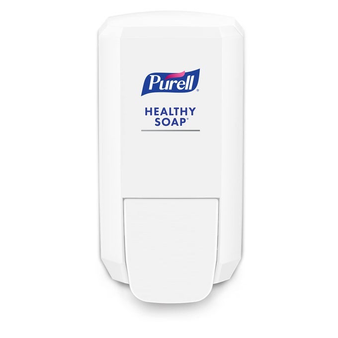 CS2 MANUAL HAND SOAP DISPENSER WHITE FOR 1000 ML CS2 HEALTHY SOAP REFILLS PACK OF 1 413106