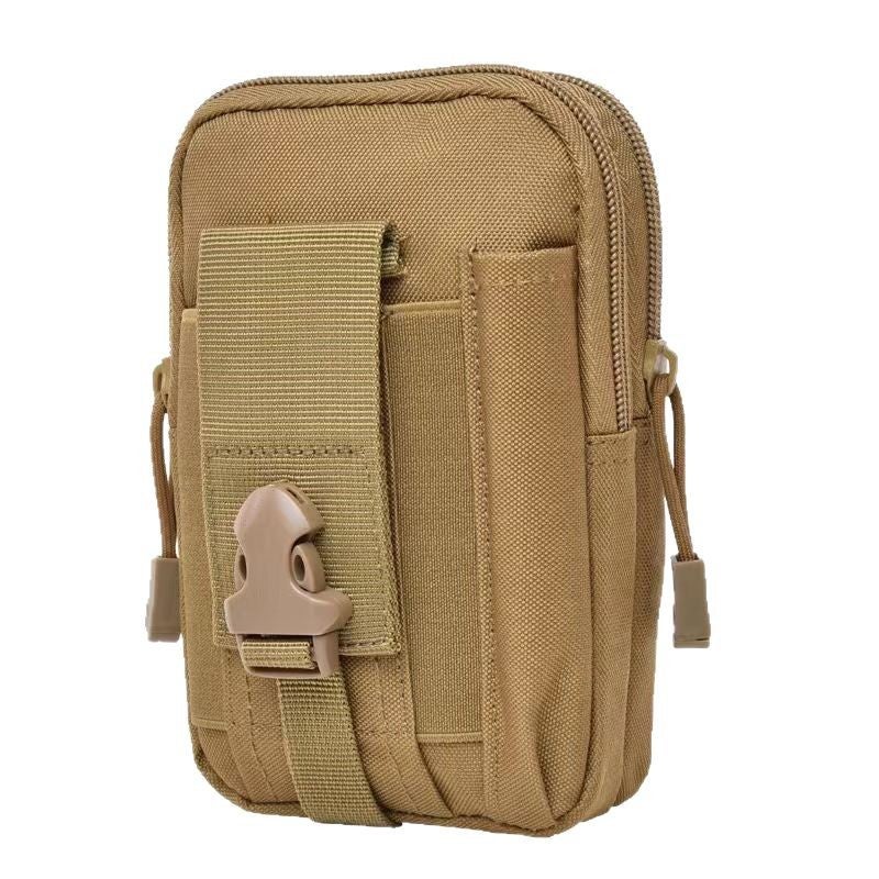 Outdoor Sports Multifunctional Men'S Mobile Phone Bag Waist Bag Tactical Crossbody Wear Belt Hanging Bag Vertical Work Tool Bag - Image 5