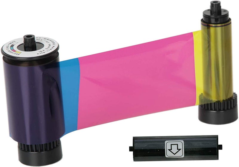 IDP IDP IDP SMART-21 YMCKO Consumables Kit with Color Printer Ribbon, 100 Primus PVC Cards, and Cleaning Roller - Image 2