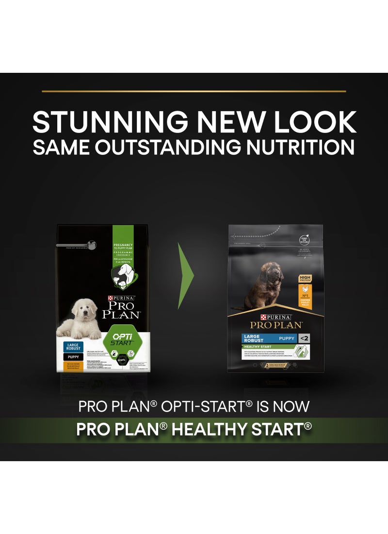 Purina Pro Plan طعام جاف للكلاب الجراء الكبير الصحي مع الدجاج - Image 5