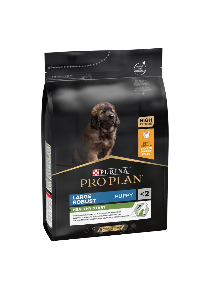 Purina Pro Plan طعام جاف للكلاب الجراء الكبير الصحي مع الدجاج - Image 3