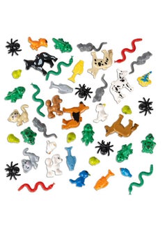 Brick Loot BrickLoot Animal Toy Pet Pack, Toy Building Block Lego Minifigures Accessories, For Adults & Kids Age 6+, 100% Compatible with Major Brands, Dogs, Cats, Fish, Snakes, Rabbits, Birds & More, 42 Animals  - Image 3