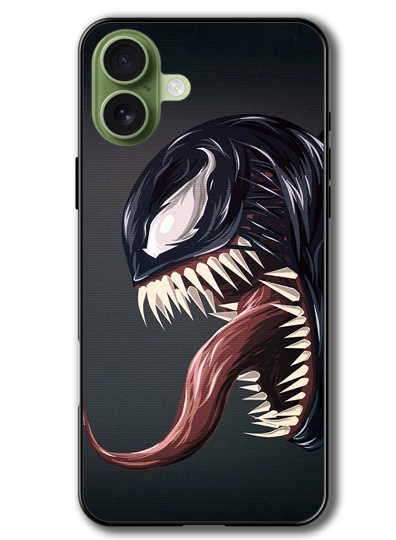 Theodor Case Compatible with Apple iPhone 17 6.3 Inch Protection Shockproof Bumper Cover Venom - Image 1
