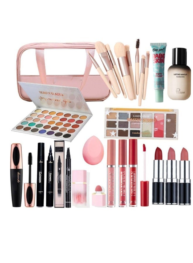 Goreem Makeup Set,Makeup Set For Ladies,All in One Makeup Kit Full Kit Multipurpose Essential Portable High-Quality Professional Makeup Gift Set - Image 2