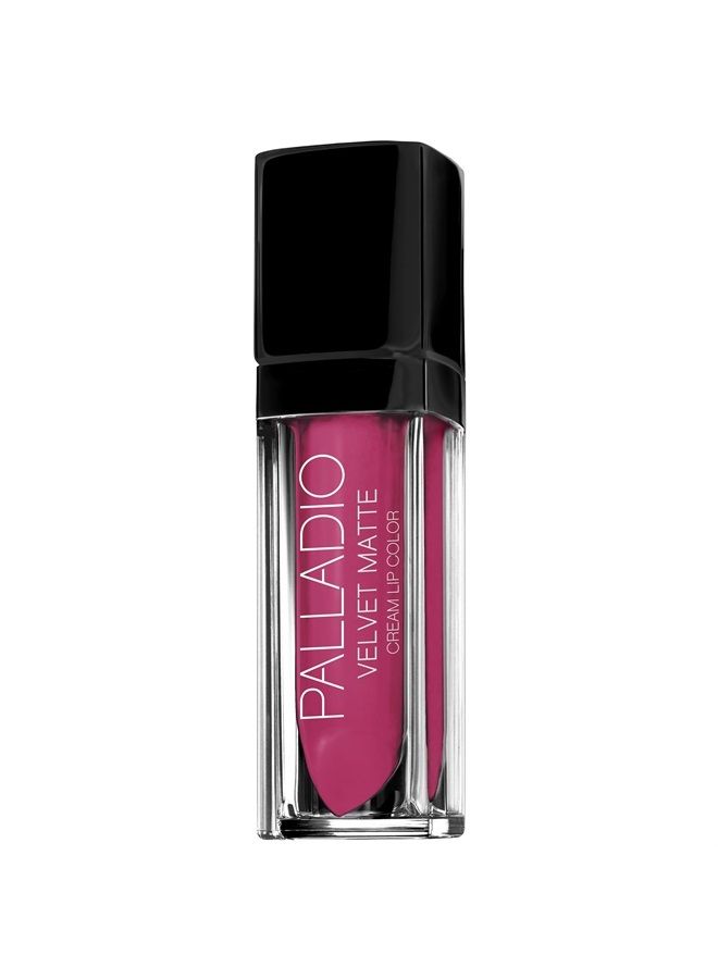 PALLADIO Velvet Matte Cream Lip Color, Plush - Image 1