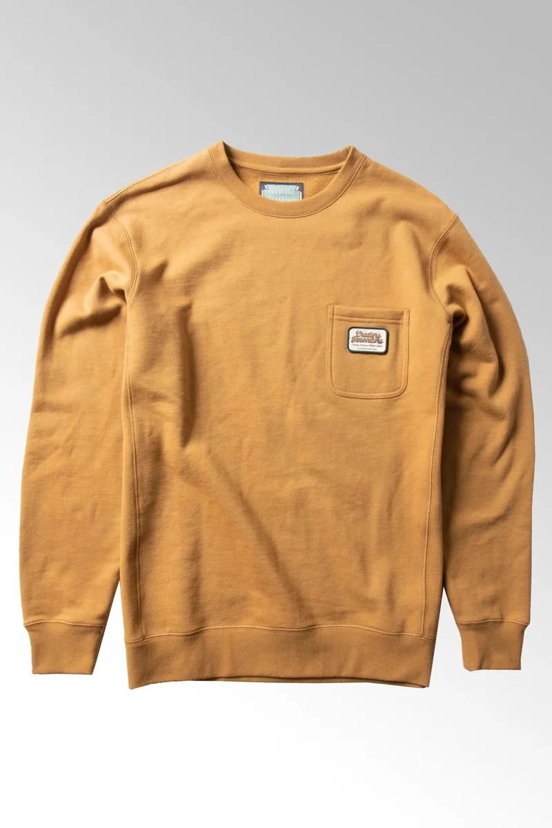 Vissla Creators Eco Fleece Crew Husk