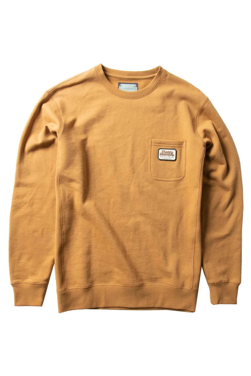Vissla Creators Eco Fleece Crew Husk