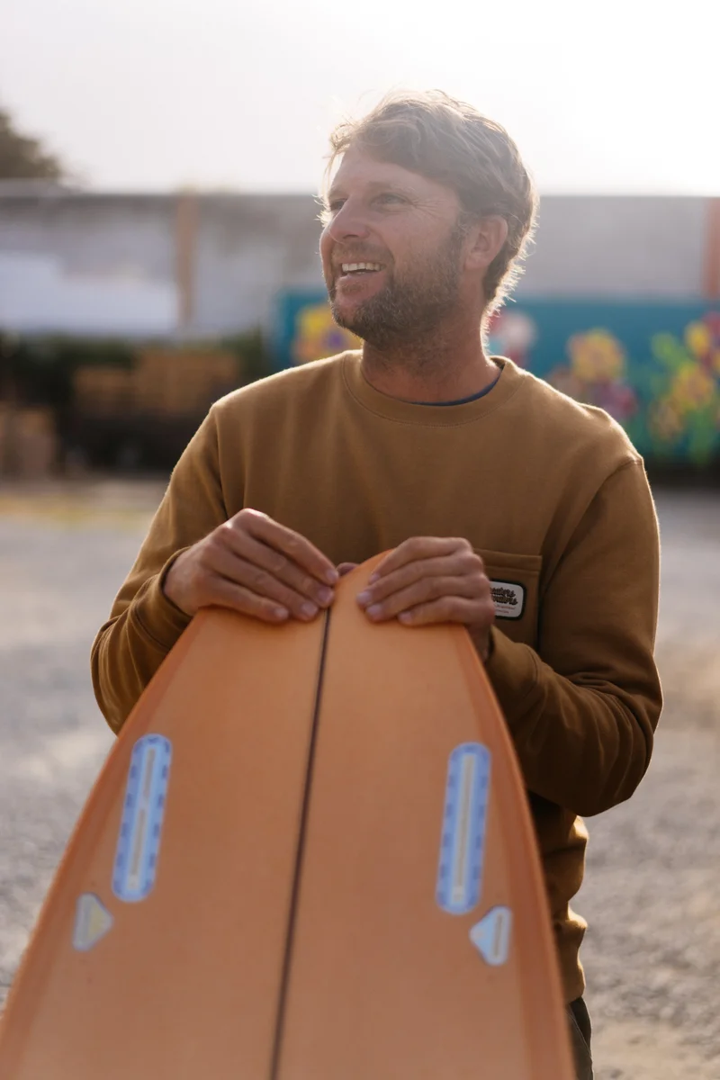 Vissla Creators Eco Fleece Crew Husk