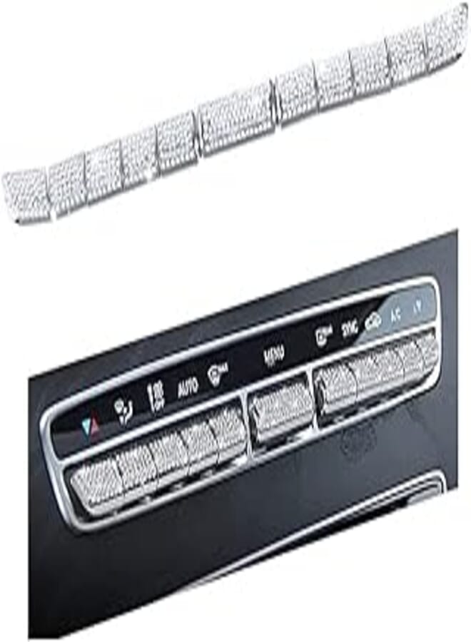 Control Button Cover for Mercedes C 2015 to 2018 - 11 Pieces
