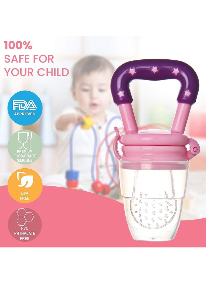 Naughty Kidz Baby Food Feeder, Fruit Feeder Pacifier, Fruit Nibbler  - Image 3