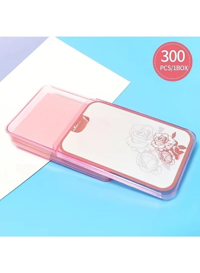 Green Oil Absorbing Face Paper 300 Sheets Oil Control Blotting Wipes Makeup Tool - Image 4