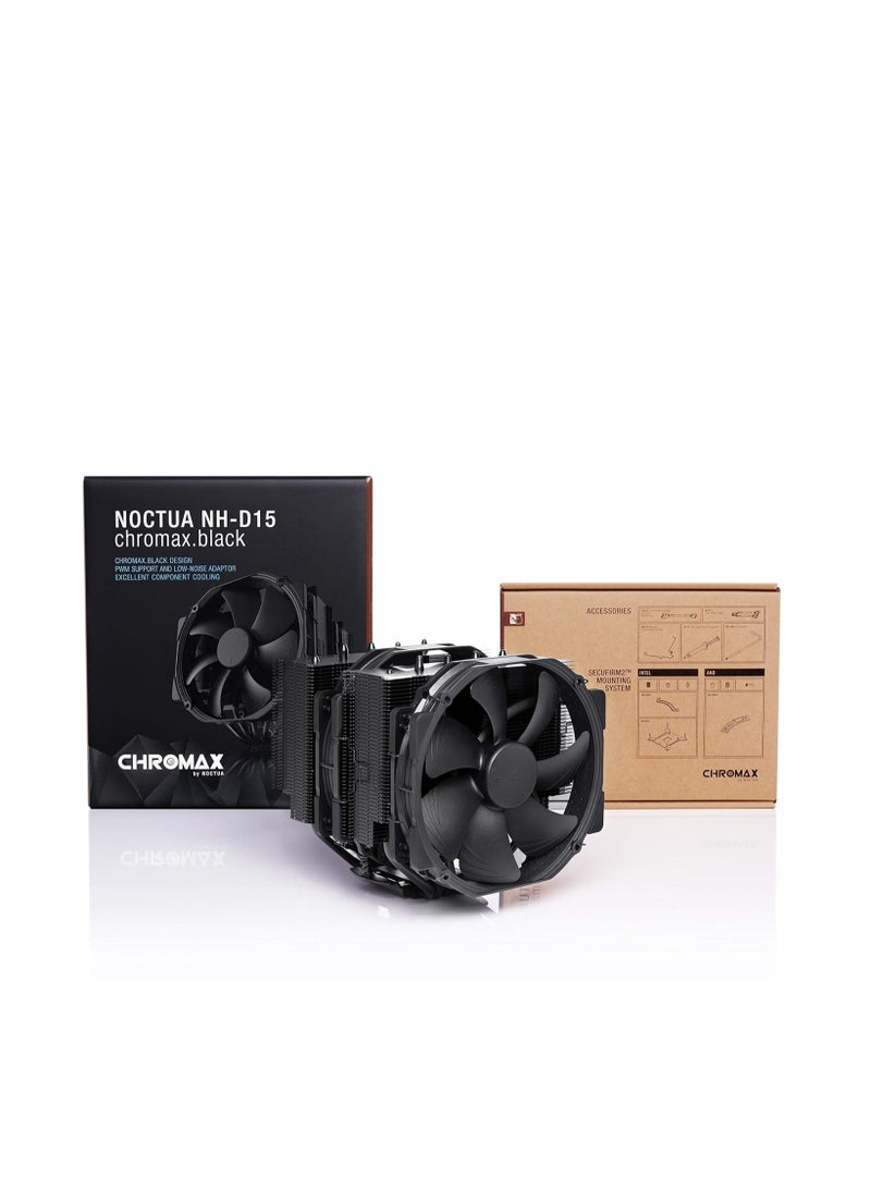 Noctua Chromax Black 140mm 1500RPM CPU Cooler - Image 2