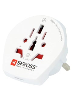 SKROSS Travel Adapter, Travel Essentials International Plug Adapter For World To Europe