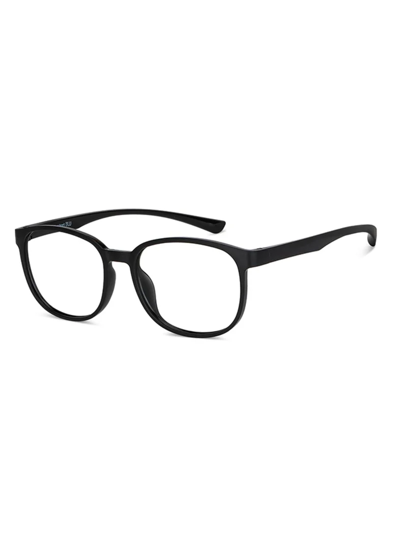 Lenskart Blu LENSKART BLU Gaming Glasses For Eye Protection From Digital Screens | Computer Glasses with Blue Cut & UV Protection | Lightweight Specs With Zero Power For Gamers (138 mm - Large) - LB E14284