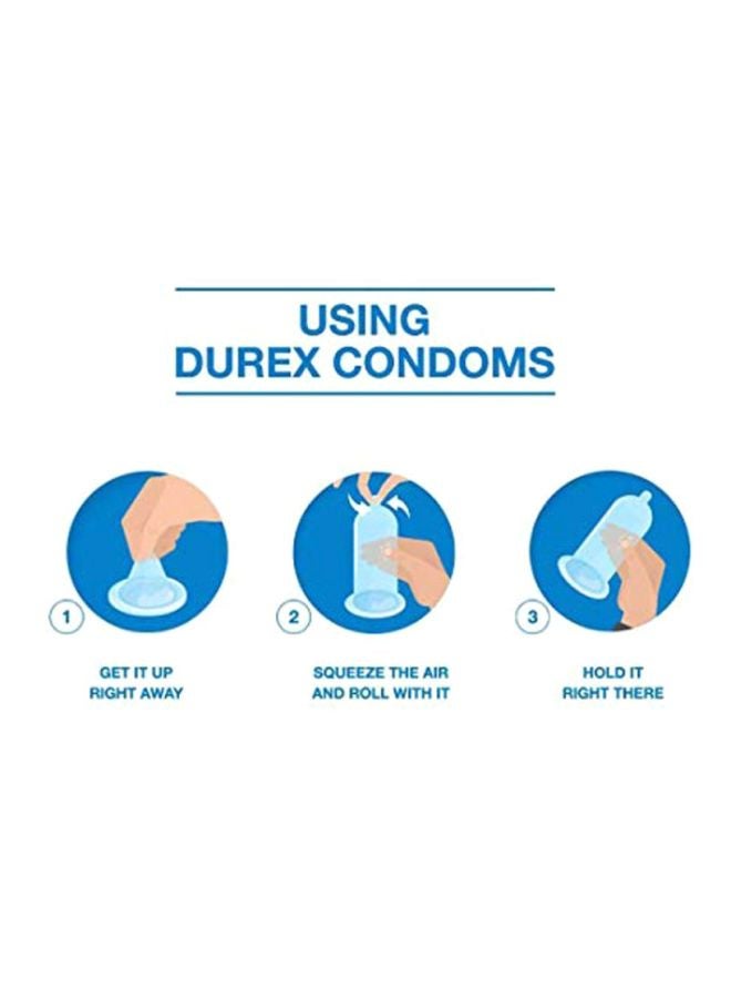 Durex 3-Pcs Extra Ribbed Durex Condoms - Image 3