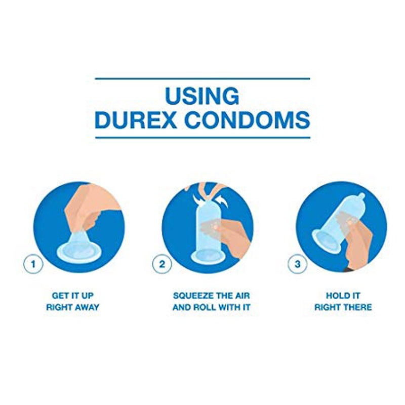 Durex 3-Pcs Extra Ribbed Durex Condoms - Image 4