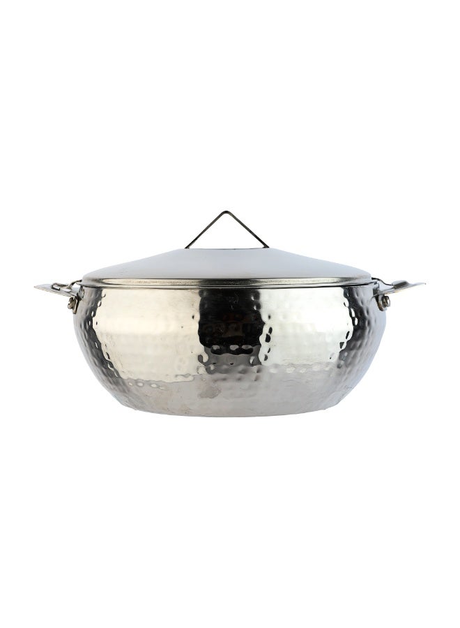 Venus Stainless Steel Food Container 5L, Thermal Insulation, Tight Lid, Indian Made – Silver - Image 2