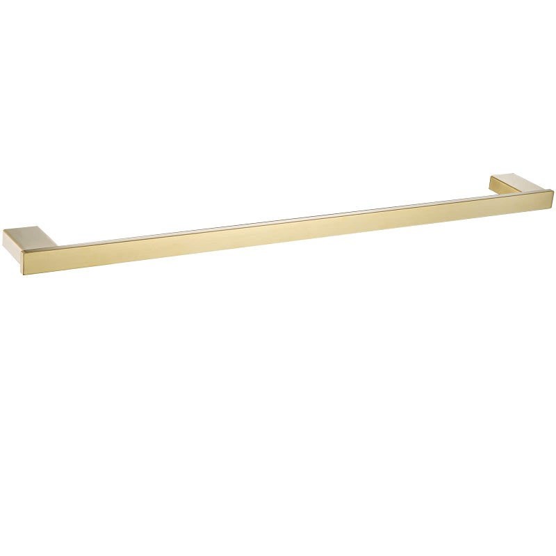 RANDOM Brushed Gold Towel Bar 28 inch Gold Towel Holder SUS304 Stainless Steel Hand Towel Holder for Bathroom Wall Mounted Towel Rod96009228BG