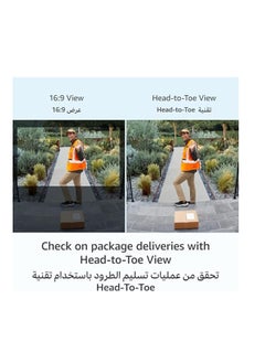 Ring Introducing Ring Battery Video Doorbell Plus + Ring Chime  Wireless Video Doorbell camera with 1536p HD Video, Head-To-Toe View, Colour Night Vision  - Image 2