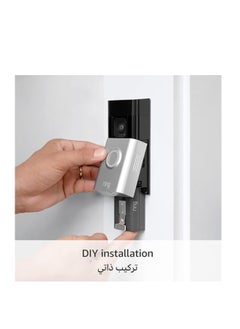 Ring Introducing Ring Battery Video Doorbell Plus + Ring Chime  Wireless Video Doorbell camera with 1536p HD Video, Head-To-Toe View, Colour Night Vision  - Image 4
