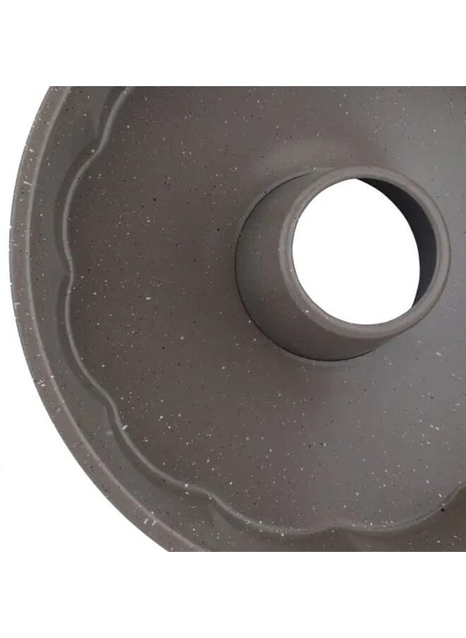 Alsaif Gallery Bake Chef Round Cake Pan with Light Brown Granite Pillar 6.5 x 27.5 cm  - Image 4