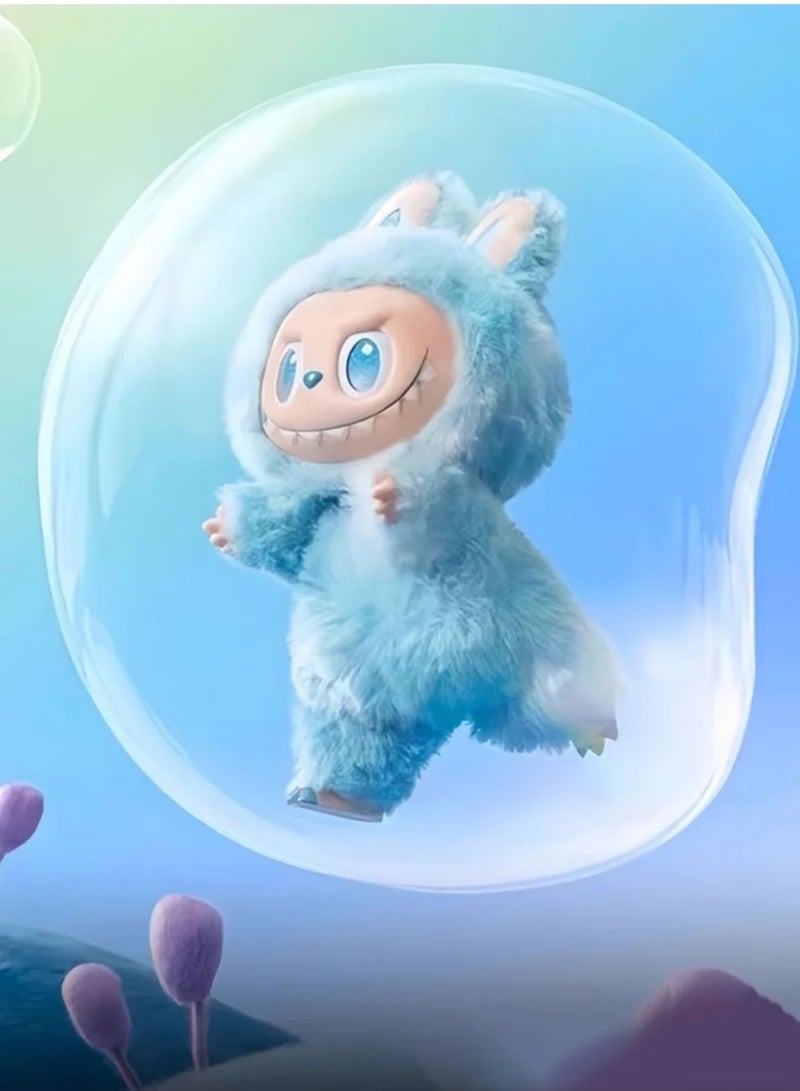 Plush Toy Made in China Doll Third Generation THE MONSTERS Labubu Stand Models Series Stand Up Model Vinyl Face Plush LABUBU Plush Toys Doll Selectable China Version for Kids Adults Boy Girls Soft Plush Birthday Gifts for Children - Image 1