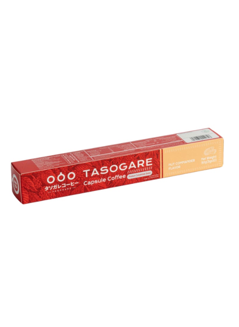 Tasogare Nut Commander Flavor Coffee Capsules - Image 1