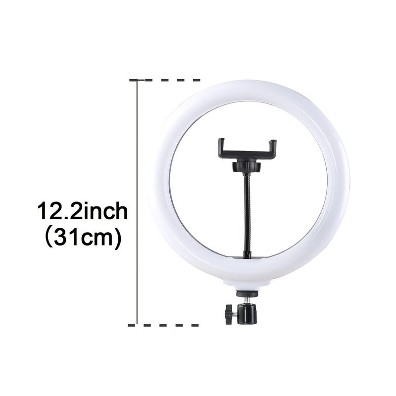 ZOMEI 10 Inch RGB LED Fill Light Black USB Plug No Battery For Live Streaming Makeup - Image 3