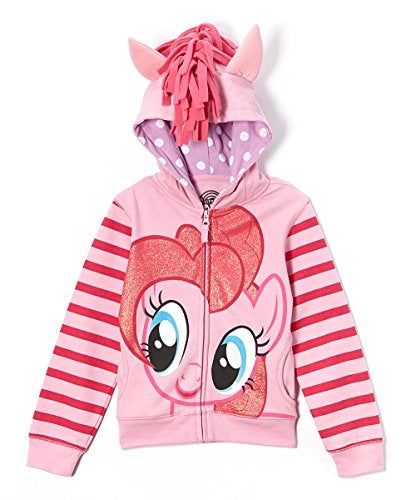 My Little Pony Toddler Girls' Pinky Pie Cosplay Hoodie, Pinkie Pie, 16 - Image 5