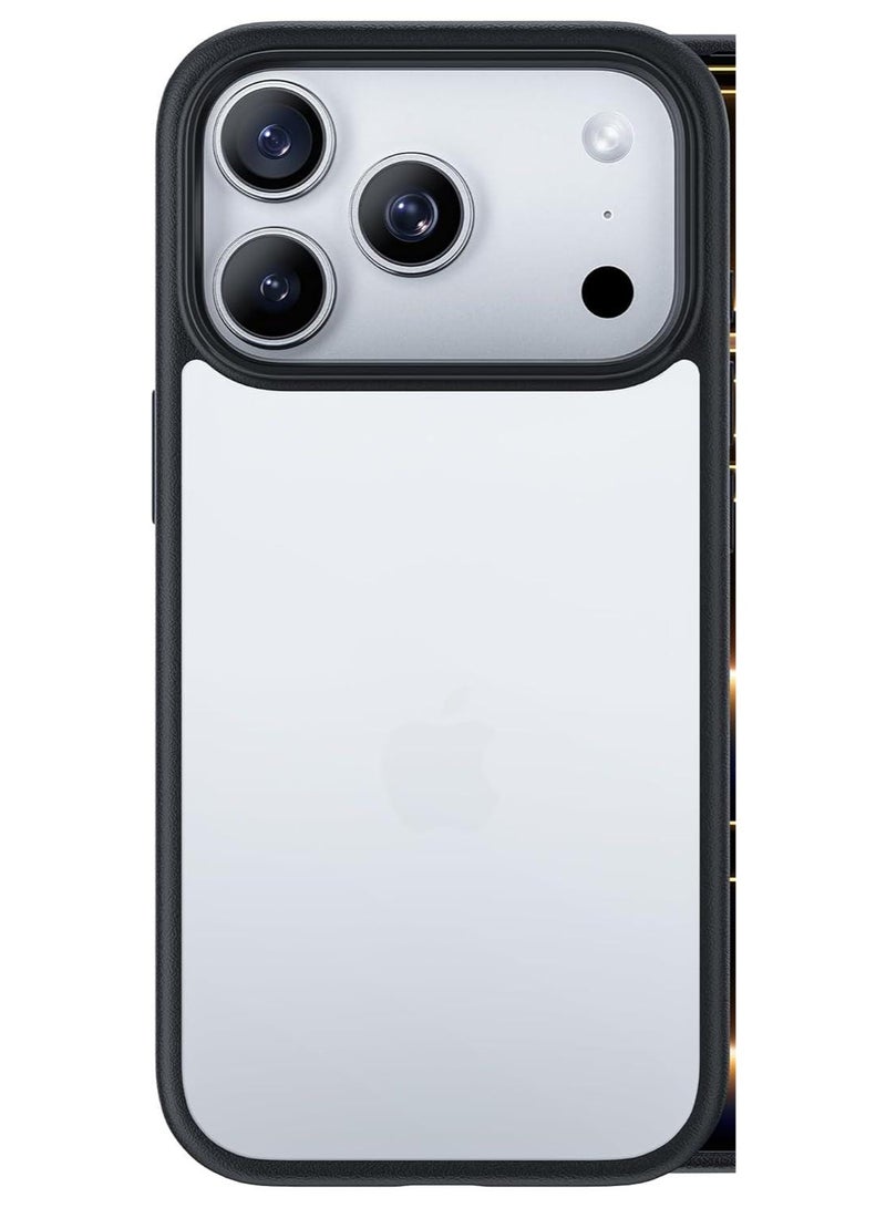 iPhone 17 Pro Max Case 6.9 Inch, Grade Shockproof Drop Protection, Translucent Matte Back Anti-Fingerprint Slim Thin Phone Cover for Clear. - Image 1