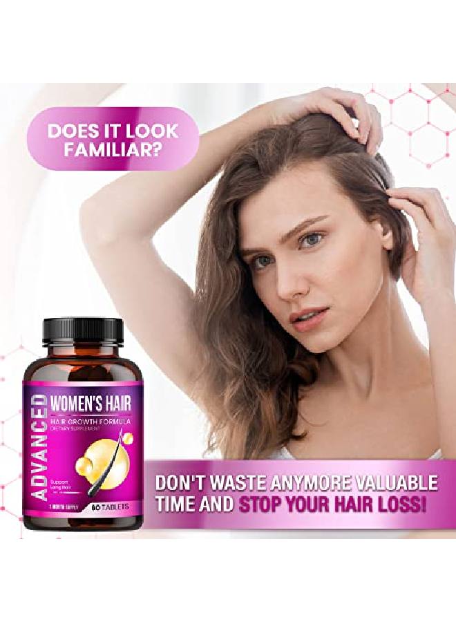 NutraPro Hair Growth Vitamins For Women Hair Vitamins For Hair Loss For Women .Regrow & Regrowth Hair Supplement With DHT BlockerBiotin & Saw Palmetto For Women.VolumizeThickerLonger Hair. - Image 5