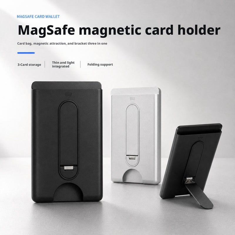 MagSafe Magnetic Card Holder 3-in-1 - Image 1
