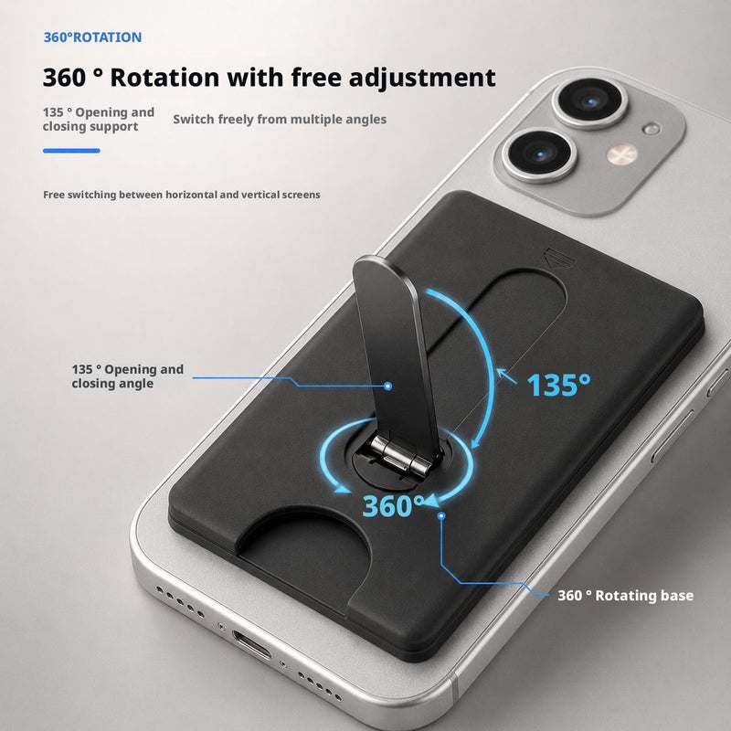 MagSafe Magnetic Card Holder 3-in-1 - Image 2