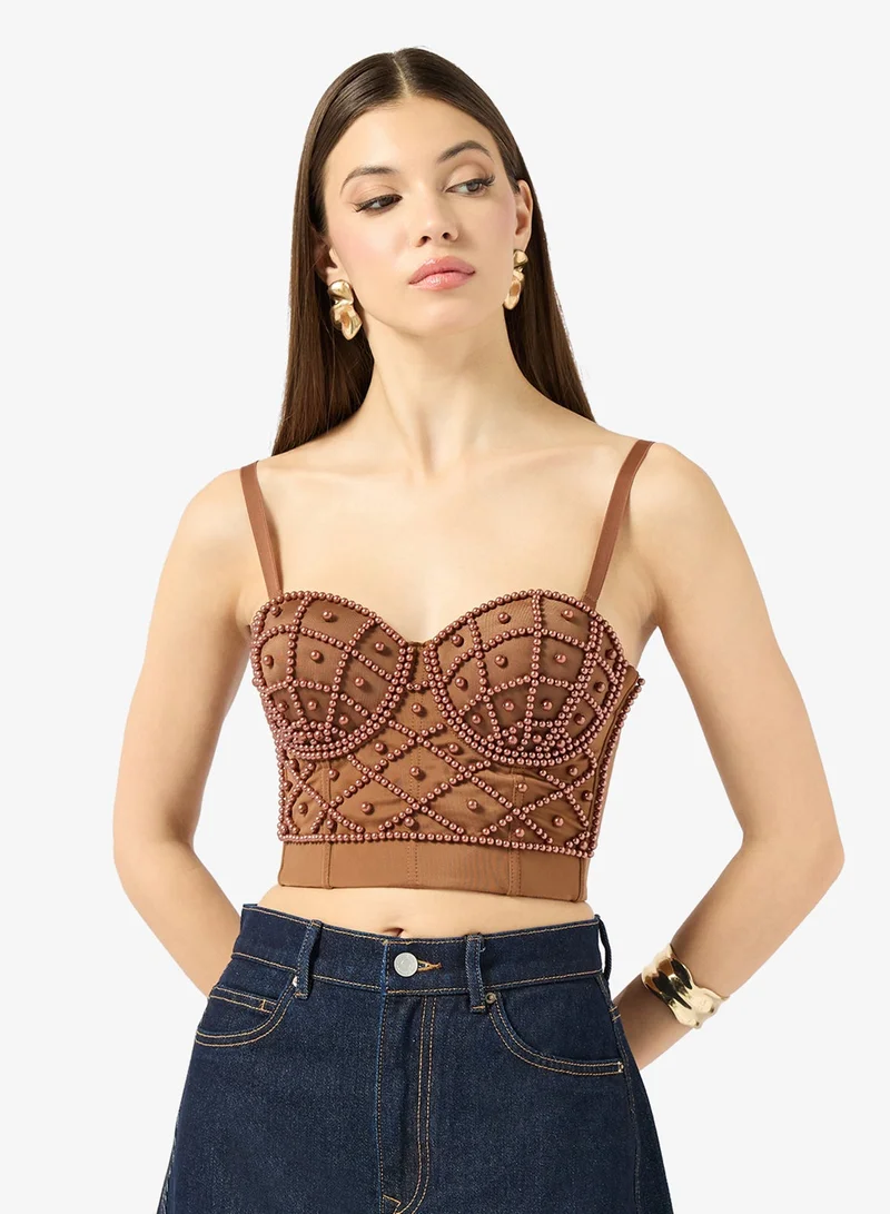 ايلا كورسيه مطرز