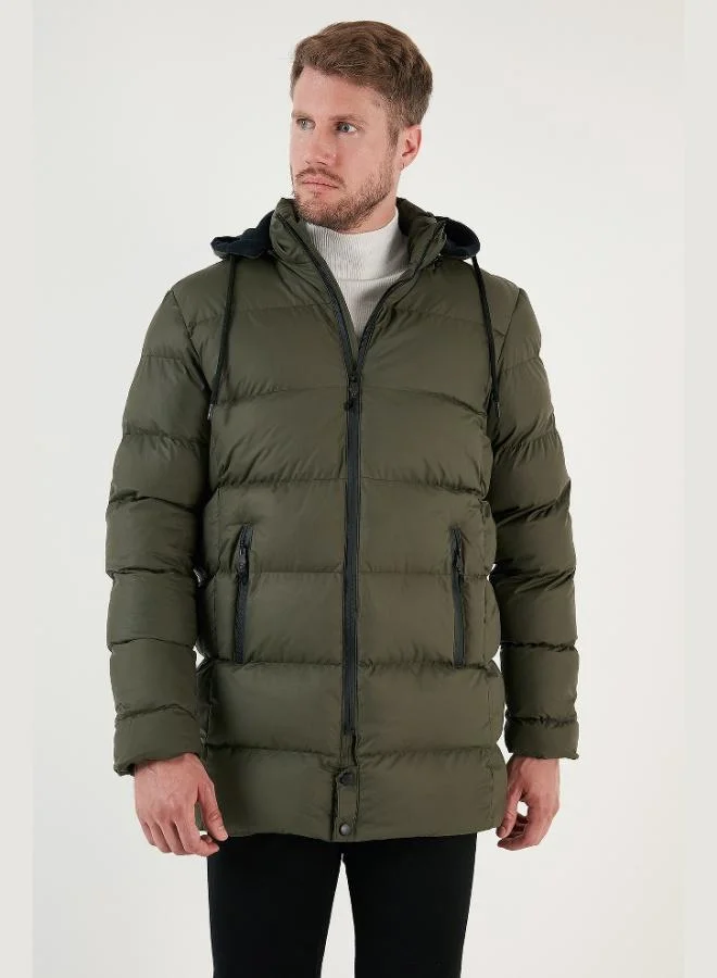 Buratti  Buratti Slim Fit Waterproof and Windproof Puffer Jacket with Removable Hood for Men JACKET 649009 for Men | Best Price UAE