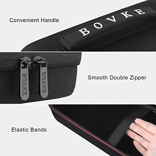 BOVKE Travel Case for Halo Bolt Air 58830mWh/Air+ 55500 mWh Portable Emergency Power Kit Car Jump Starter with Tire Pump, Car Charger Phone Laptop Battery Holder, Mesh Pocket fit Jumper Cables, Black - Image 4