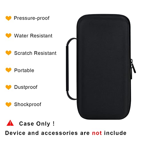 BOVKE Travel Case for Halo Bolt Air 58830mWh/Air+ 55500 mWh Portable Emergency Power Kit Car Jump Starter with Tire Pump, Car Charger Phone Laptop Battery Holder, Mesh Pocket fit Jumper Cables, Black - Image 5