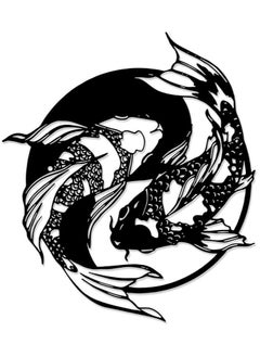 Koi Yin Yang Fish