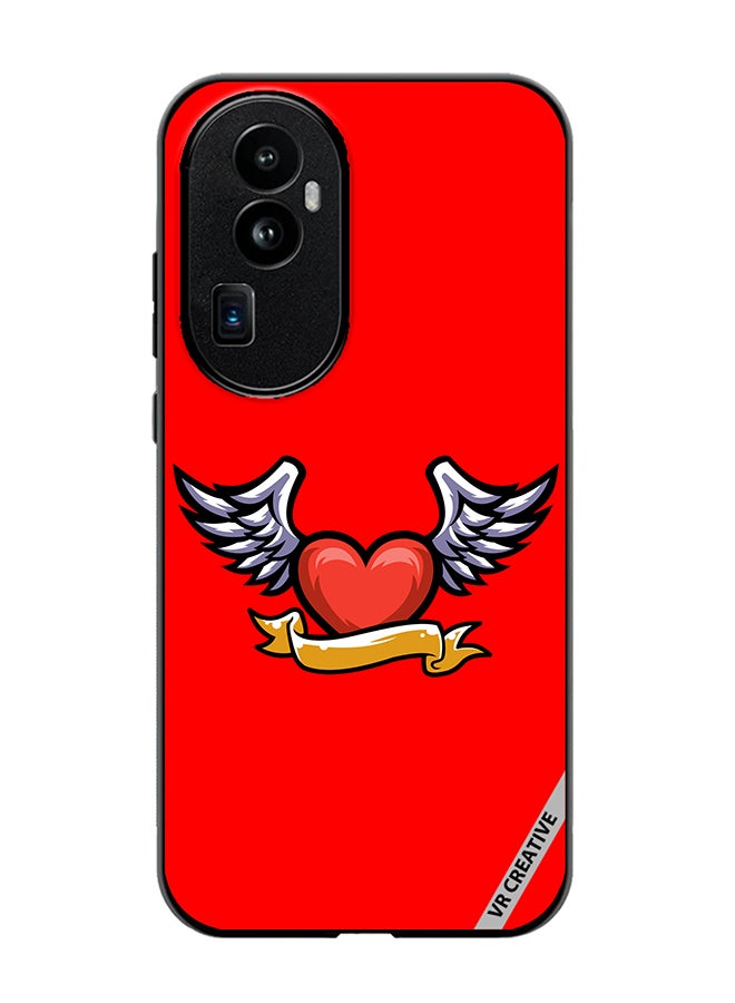 VR CREATIVE Protective Case Cover For Oppo Reno 10 Pro Plus Loving Heart Design Multicolour - Image 1