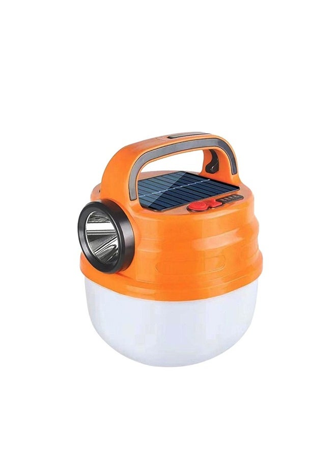 Generic Rechargeable Emergency Flashlight Charged via USB or The Sun, 50 Watts 
