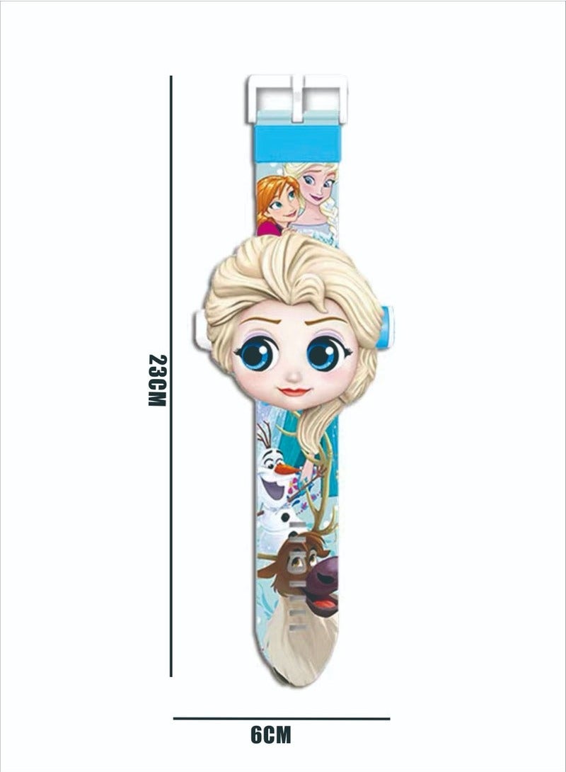 Frozen Elsa Princess Electronic Toy Watch  - Image 4