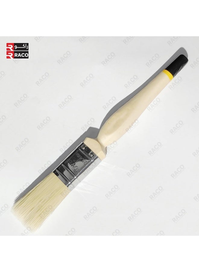RACO Tower Diamond Paint Brush, Wooden Handle, Flat Artist Paint Brush, Multi-Purpose Wall Brushes, Flat Paintbrush for Home Brushes Barbecue Oil Painting and Furniture Paints  - Image 2