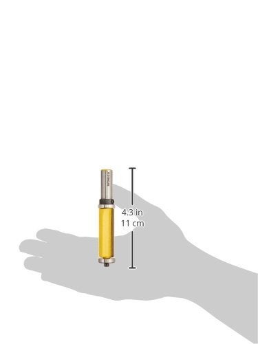 YONICO Pattern Bit Flush Trim Top and Bottom Bearing Router Bits 2-Inch 1/2-Inch Shank 14134 - Image 4
