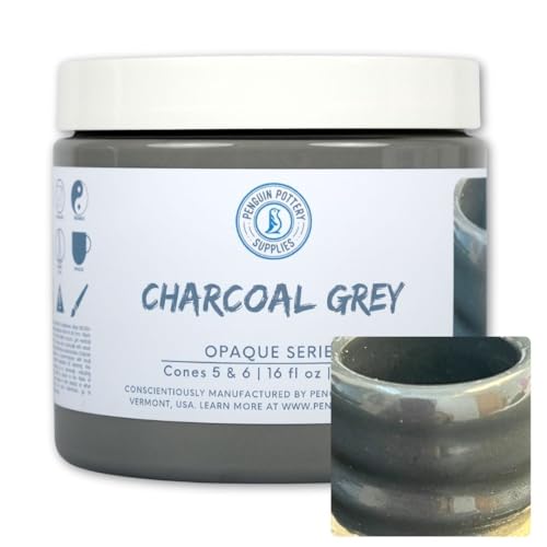 Penguin Pottery Opaque Series Carnation Mid Fire Glaze High Fire Glaze Cone 56 for Mid Fire Clay High Fire Clay Ceramic Glaze Pottery 1 Pint 16 oz 473 ml - Image 1
